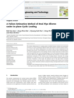 Nuclear Engineering and Technology: A Failure Estimation Method of Steel Pipe Elbows Under In-Plane Cyclic Loading