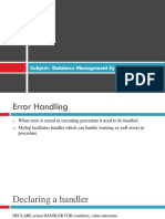 3 Error Handling