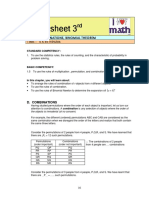 Worksheet 3 Combinations PDF