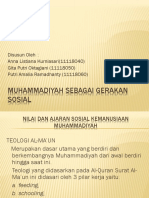 Muhammadiyah Sebagai Gerakan Sosial Kel 7