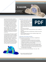 SpaceClaim 3D Simulation Brochure PDF