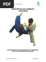 Matéria Desportos de Combate - Ismai (Lic) 2019