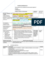 Sesion de Aprendizaje N 2