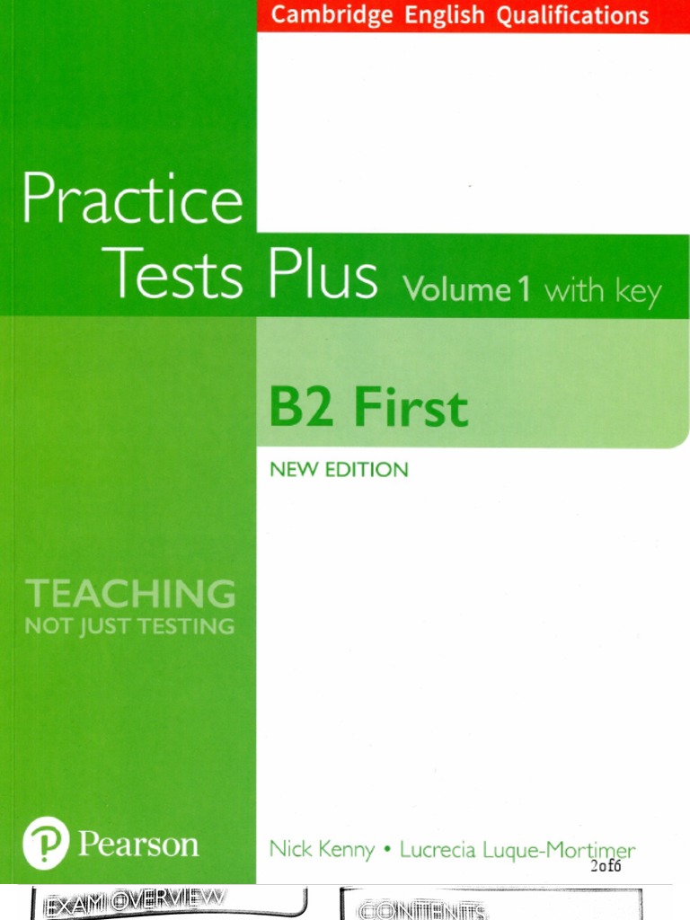 B2 First Practice Tests Plus Volume 1 With Key PDF | PDF