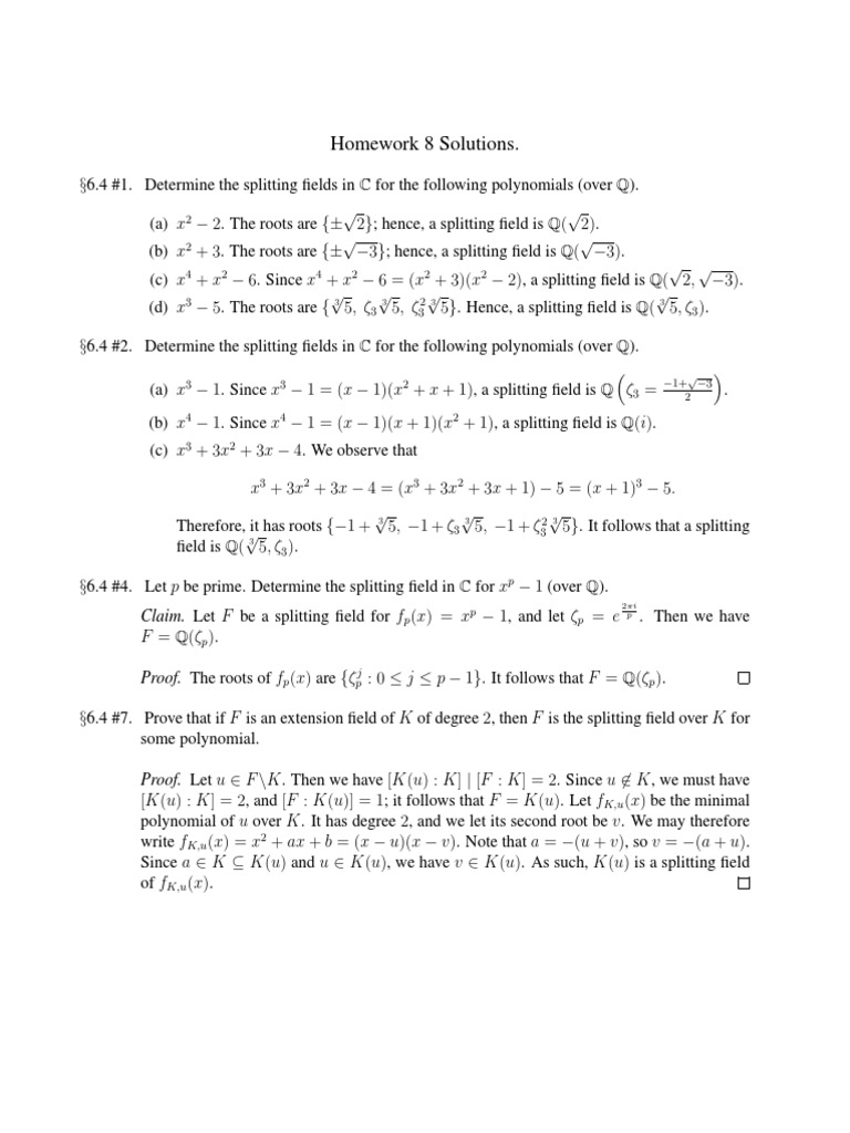 Spiliting Field Field Mathematics Geometry