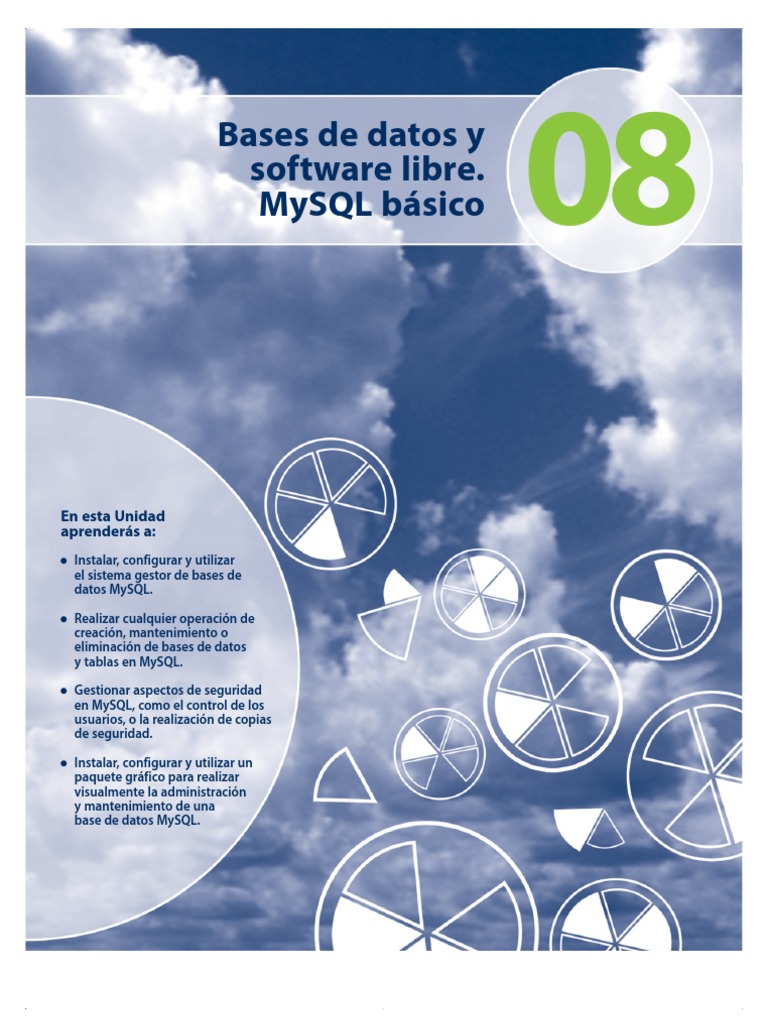 MySQL: Introducción a bases de datos libres | PDF | Mi sql | Bases de datos