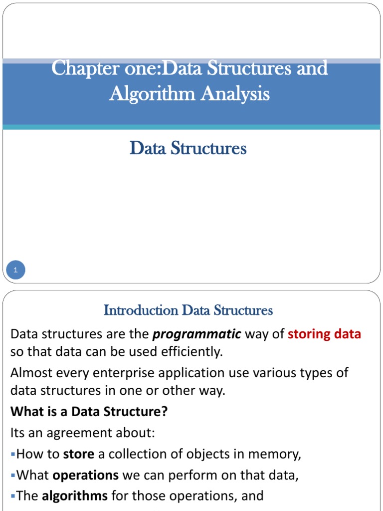 Chapter One:data Structures and Algorithm Analysis | PDF | Queue ...