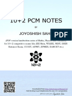 10+2 PCM Notes Joyoshish Saha: Downloaded From Visit The Blog To Get Helpful Notes For Your 10+2 Preparation