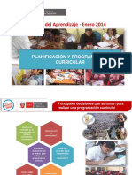 Las Rutas Del Aprendizaje - Enero 2014: Planificación Y Programación Curricular