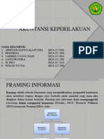 Akuntansi Keperilakuan dan Framing Informasi