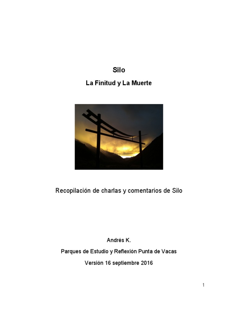 Finitud y Muerte Recopilacion AK PDF | PDF | Hora | Teoría de la ...