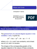 BUSANA2 Mtg#9 - Ellipse and Circle