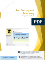 3 Problem Solving and Reasoning PDF