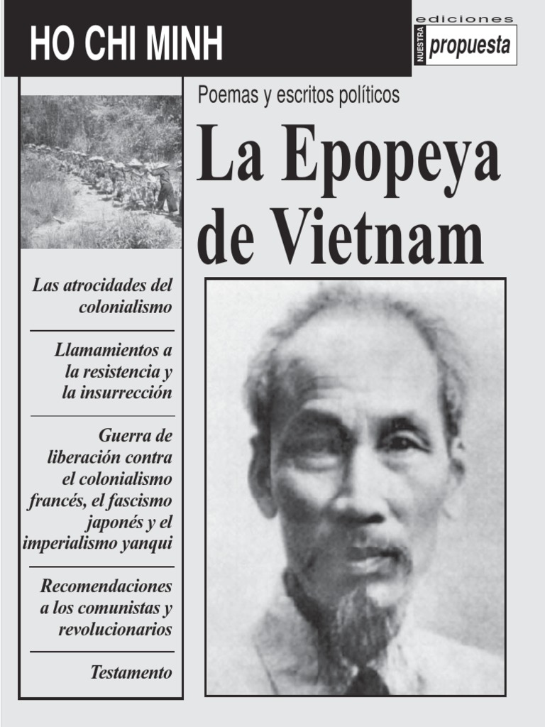 HO CHI MINH. Poemas y Escritos Politicos PDF | PDF | Vietnam | Indochina  Francesa