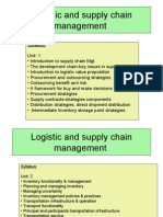 Supply Chain Management UNIT 1