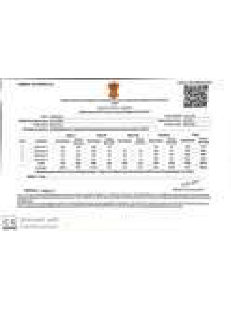 Iti Marksheet | PDF