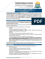 Universidade Federal Do Tocantins Comissão Permanente de Seleção