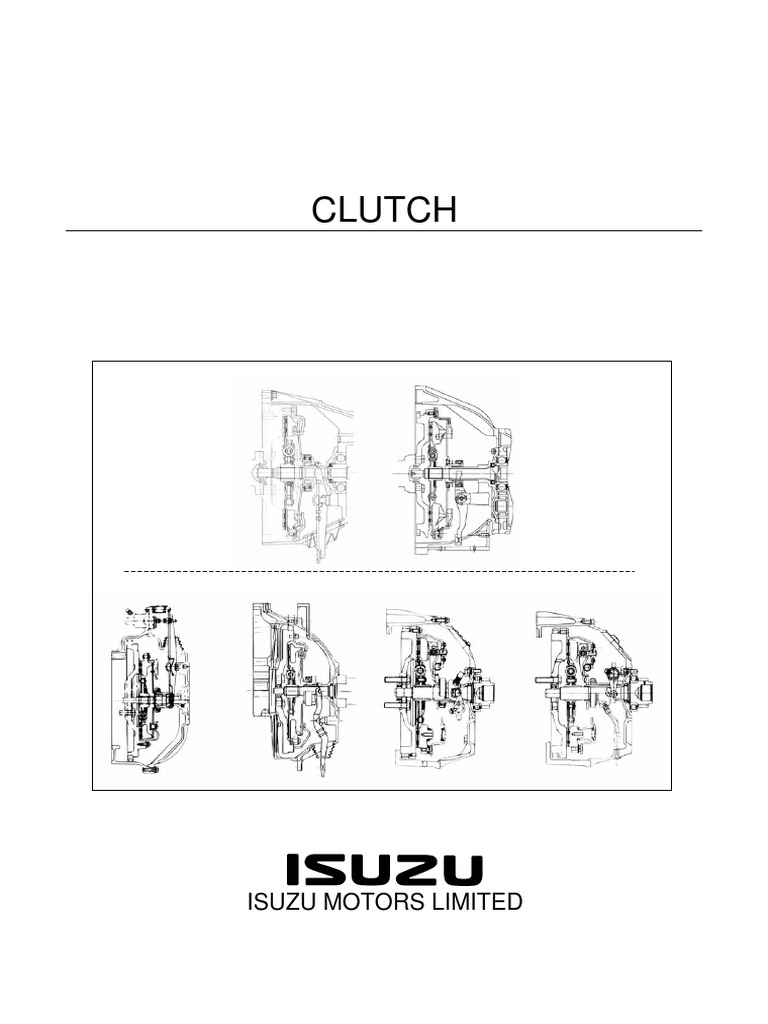 Cluch de Izuzu | PDF | Automotive Technologies | Motor Vehicle