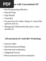 Problems With Conventional NC