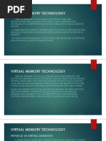 Virtual Memory Technology Aca