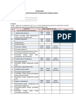 Instrumen Penilaian RPP K 13