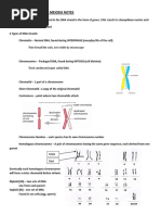 Mitosis Meiosis NOTES