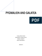 Pygmalion and Galatea