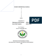 Mini Riset Diferensial Parsial