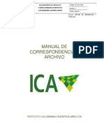 Manual de Correspondencia y Archivo Ica