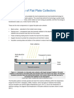 3.1 Overview of Flat Plate Collectors: Print