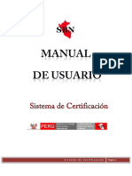 Manual Sistema Certificacion