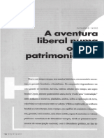 A aventura liberal numa ordem patrimonialista - Faoro.pdf