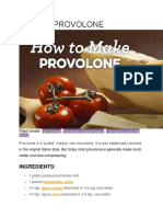 How To Make Provolo
