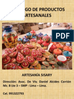 Catalogo de Artesania 