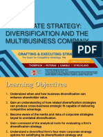 Corporate Strategy: Diversification and The Multibusiness Company