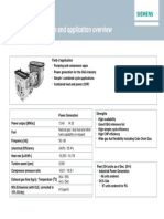 SGT-400 gas turbine performance and applications overview