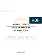 PROPOSTA COMERCIAL - REF. PC 0311 - 02 - 2019 - Arquitetônico - e - Complementares PDF