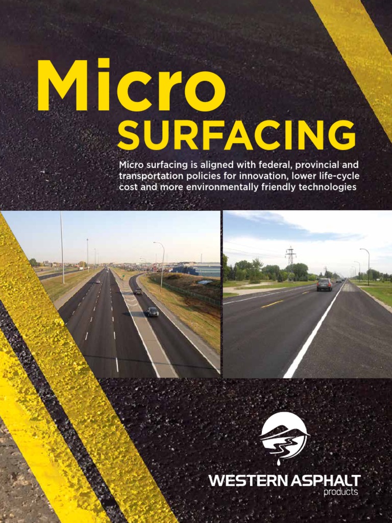 Benefits of Micro Surfacing Roads | PDF | Road | Road Surface