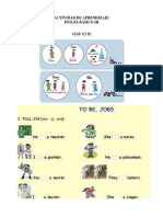 Actividad de Aprendizaje Inglés Básico Iii: Verb To Be
