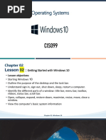 Windows 10 Operating Systems