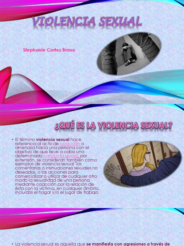 Expo Sexualidad PDF Violencia sexual Relaciones íntimas