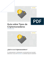 Guía Sobre Tipos de Criptomonederos