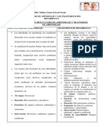 Dificultades de Aprendizaje y Trastorno de Desarrollo