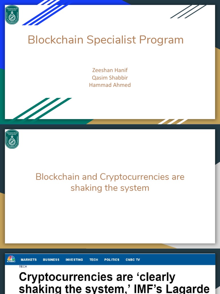 Blockchain for Tech Enthusiasts | PDF | Bitcoin | Cryptography
