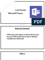 How To Login and Access Microsoft Teams