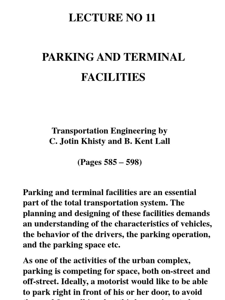 Urban Parking Management Strategies | PDF | Parking | Traffic