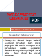 07 Model Prediksi Kebangkrutan