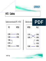 Cables Conexión NT2S NT3S Con PC y PLC