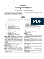 Thermodynamic Properties: Section 24