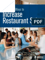 Increase Restaurant Sales: The Only 4 Ways To